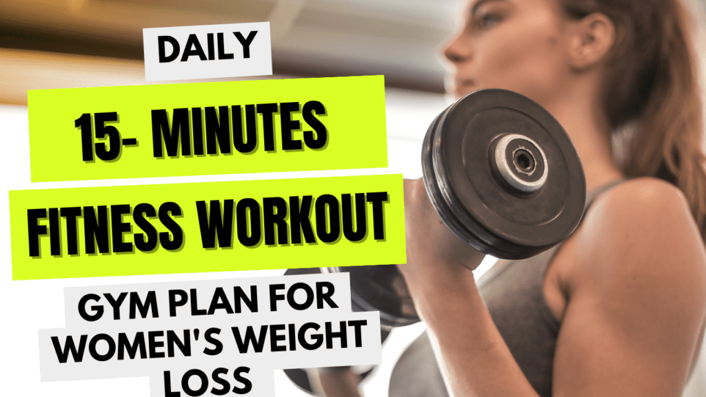 gym plan for women's weight loss | weight loss gym routine female