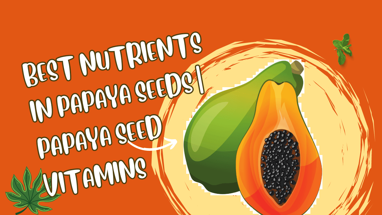 Best Nutrients In Papaya Seeds | Papaya Seed Vitamins