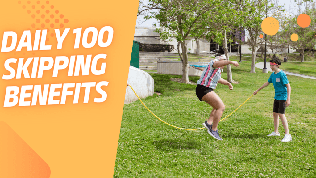 daily 100 skipping benefits | skipping rope is good for weight loss